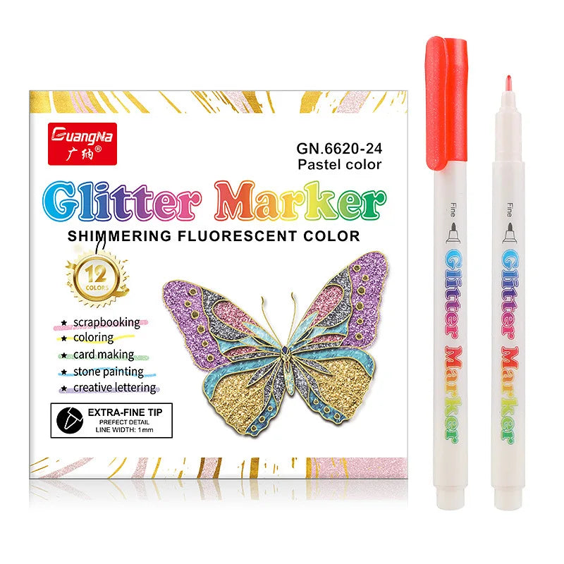 Glitter Star Pens