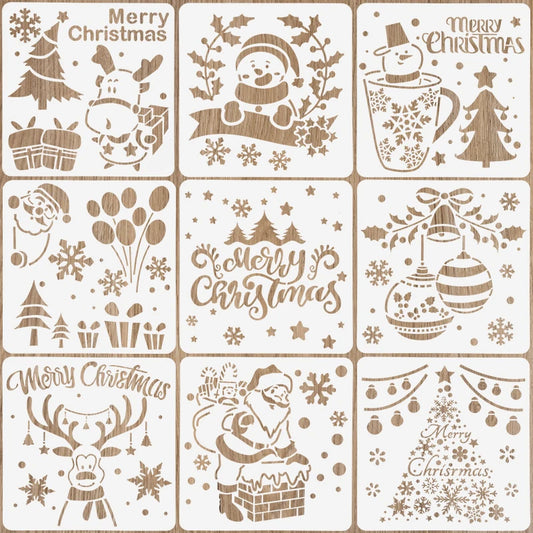 Christmas Drawing Stencil