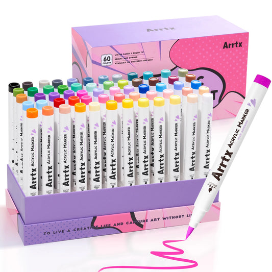 Arrtx 60 Colors Paint Markers